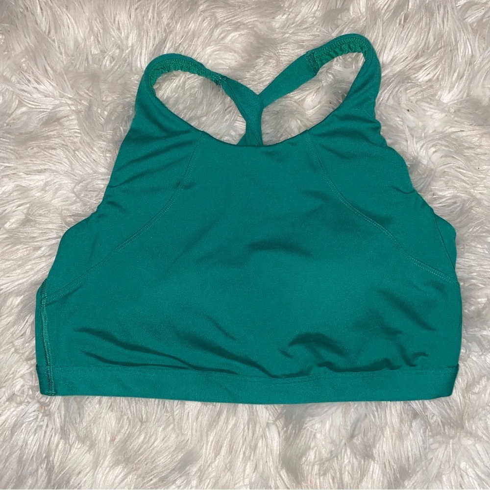 All in Motion | green sports bra